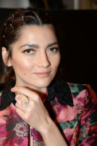 Blanca Blanco wear jelly belly ring